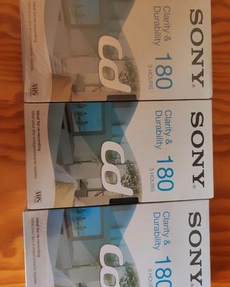 Video cassette VHS nuove