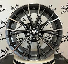 4 Cerchi in lega TOYOTA SUPRA DA 19" DOPPIA MISUR