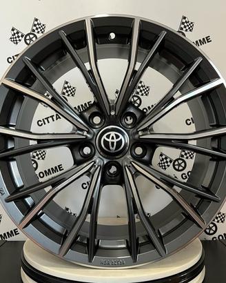 4 Cerchi in lega TOYOTA SUPRA DA 19" DOPPIA MISUR
