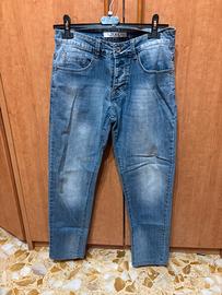 Jeans Uomo N+1 Denim Azzurri Taglia 42