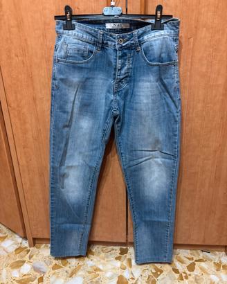 Jeans Uomo N+1 Denim Azzurri Taglia 42