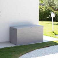 Cassapanca / Baule effetto legno per esterno