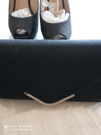 Scarpe eleganti nuove Guess più borsello