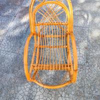 sedia bambu' per bambini