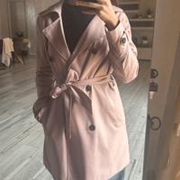 trench coat only color rosa chiaro