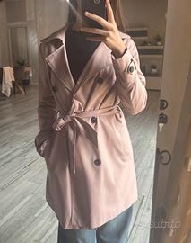 trench coat only color rosa chiaro