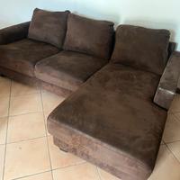 Divano 3 posti con sceslong
