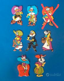 7 figurine plasteco formaggino Mio anni '70