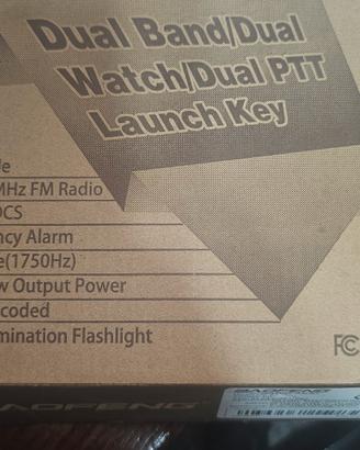 baufeng radio trasmottente dual band