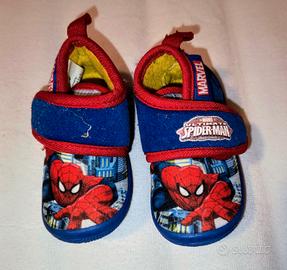 Pantofoline Spiderman numero 19