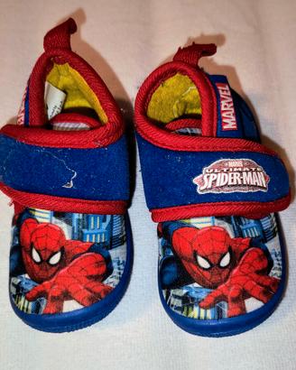 Pantofoline Spiderman numero 19