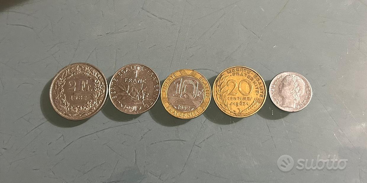 Collezione Di Monete Francesi: 10 Monete Della Repubblica, 1959-2002 - Italia - Foto 9