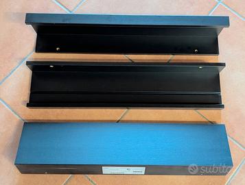 3 mensole Ikea mosslanda nera 55 cm 