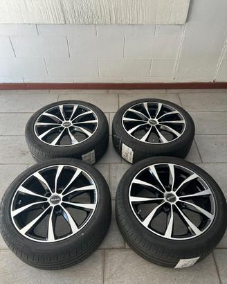 4 cerchi in lega MAK 17" Mercedes + gomme estive