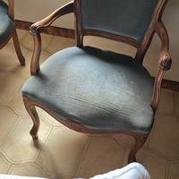 Coppia di poltroncine depoca