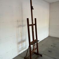 Cavalletto professionale da studio per pittore