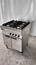 cucina 4 fuochi a gas Zanussi 70x70