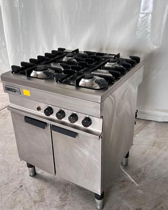 cucina 4 fuochi a gas Zanussi 70x70