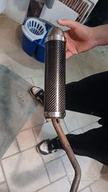 silenziatore gianelli carbonio am6