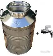 Fusto 18/10 acciaio inox