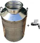 Fusto 18/10 acciaio inox