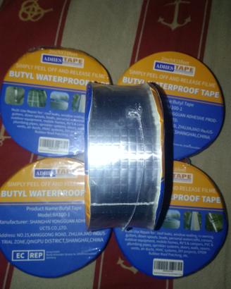 5pz nastro sigillante butilico 5cmx5m (18pz dispon