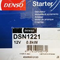 Starter - Motorino avviamento TOYOTA IQ DENSO