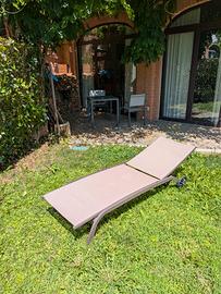 sdraio lettino prendisole 