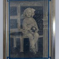 STRAORDINARIO ritratto a carboncino