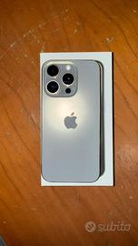 iPhone 15 PRO Natural Titanium 128GB