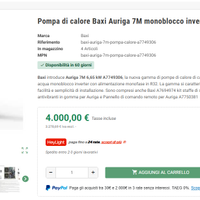Pompa di calore BAXI + termico solare CORDIVARI