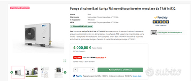 Pompa di calore BAXI + termico solare CORDIVARI