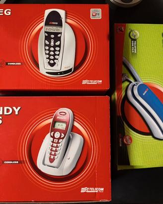 3 telefoni fissi nuovi