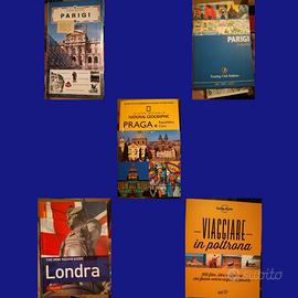 5 Libri di Guide e Viaggi Parigi, Londra e Praga