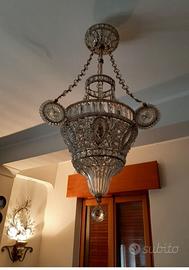 LAMPADARIO VINTAGE MARCA ''BANCI''.