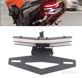 Portatarga Duke 790 / 890 con luci LED indicatori