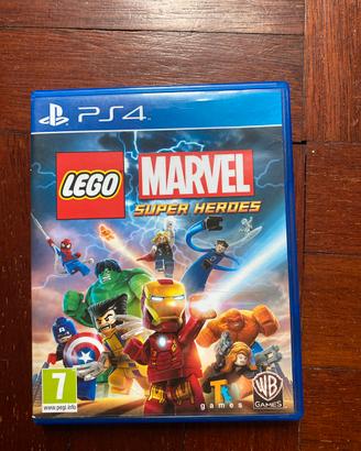 Lego marvel super heroes gioco ps4