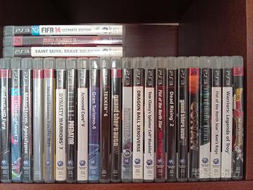 lotto di 25 giochi originali PlayStation3 italiano