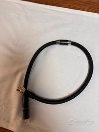 Cavo digitale coassiale in argento da 0,5 mt.