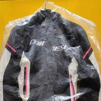 Giacca Moto Dainese Air Frame D1 Nero/Bianco/Rosa