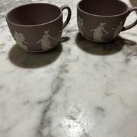 Set di tazze jasperwar di wedgwood mai usate