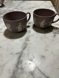Set di tazze jasperwar di wedgwood mai usate