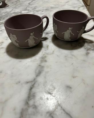 Set di tazze jasperwar di wedgwood mai usate