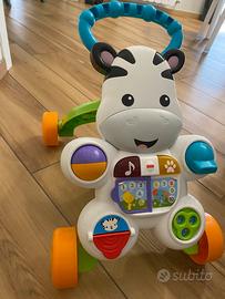 Zebra primipassi Fisher Price