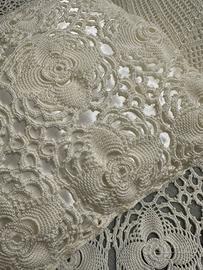 Coperta / Copriletto in  cotone uncinetto