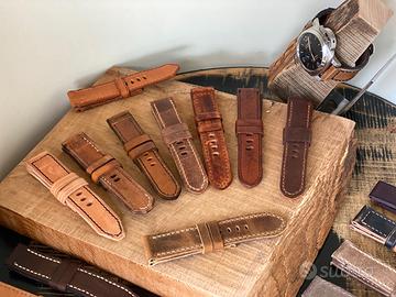 Cinturini fatti a mano per Panerai artigianali