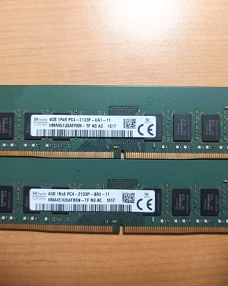 RAM Memoria 8GB (4 x 2) DDR4-2133 SK Hynix
