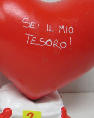 Salvadanaio idea san valentino