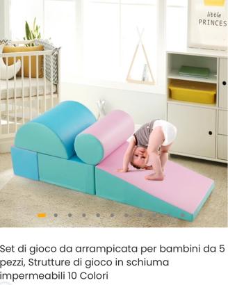 Set gicoo di arrampicata in schiuma impermeabile