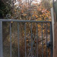 Cancello da giardino ferro zincato